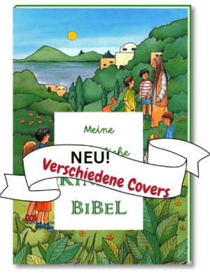 Kinderbibel mit verschiedenen Covers