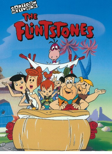 Flintstones (Familie Feuerstein) personalisiertes Buch Cover