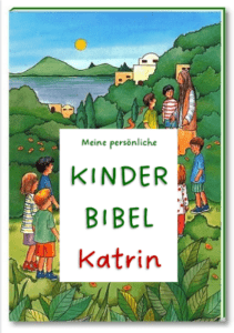 Name vom Kinder auf der Kinderbibel