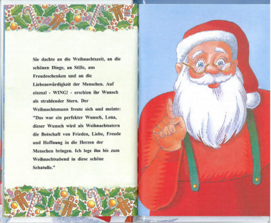 Weihnachtsmann - personalisiertes Buch